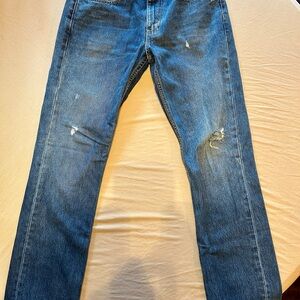 Levi 511 Slim Fit Distressed Jeans